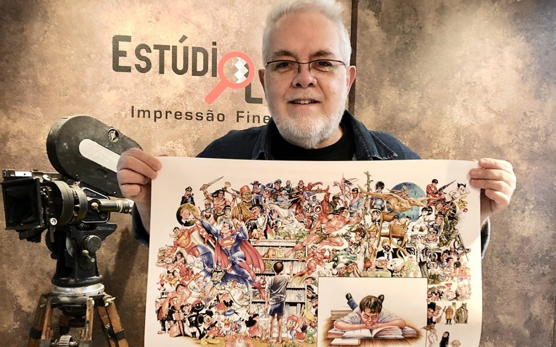 RICARDO LEITE LANÇA A GRAPHIC NOVEL AUTOBIOGRÁFICA “EM BUSCA DO TINTIN PERDIDO”