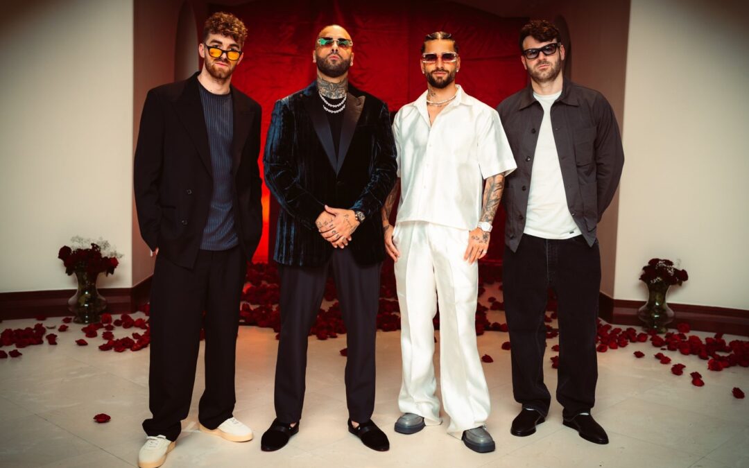 MESCLANDO RITMOS URBANOS COM UMA PITADA DE MÚSICA REGIONAL MEXICANA, NICKY JAM, THE CHAINSMOKERS E MALUMA LANÇAM CLIPE DE “CELULAR”