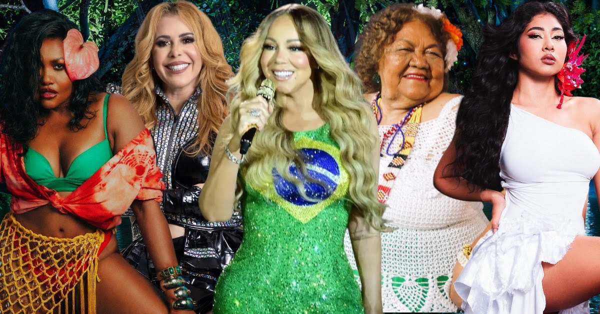 MARIAH CAREY, DONA ONETE, JOELMA, GABY AMARANTOS E ZAYNARA JOGAM HOLOFOTE NA FLORESTA AMAZÔNICA EM “AMAZÔNIA PARA SEMPRE”