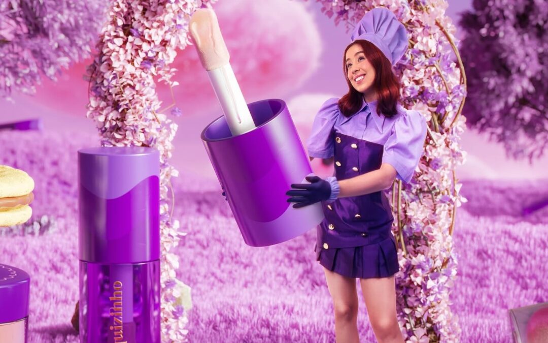 CAMILA PUDIM REFORÇA A PROPOSTA DE UNIR AFETO, DIVERSÃO E MEMÓRIA AFETIVA COM SUA LINHA DE MAQUIAGEM PUDIM BEAUTY