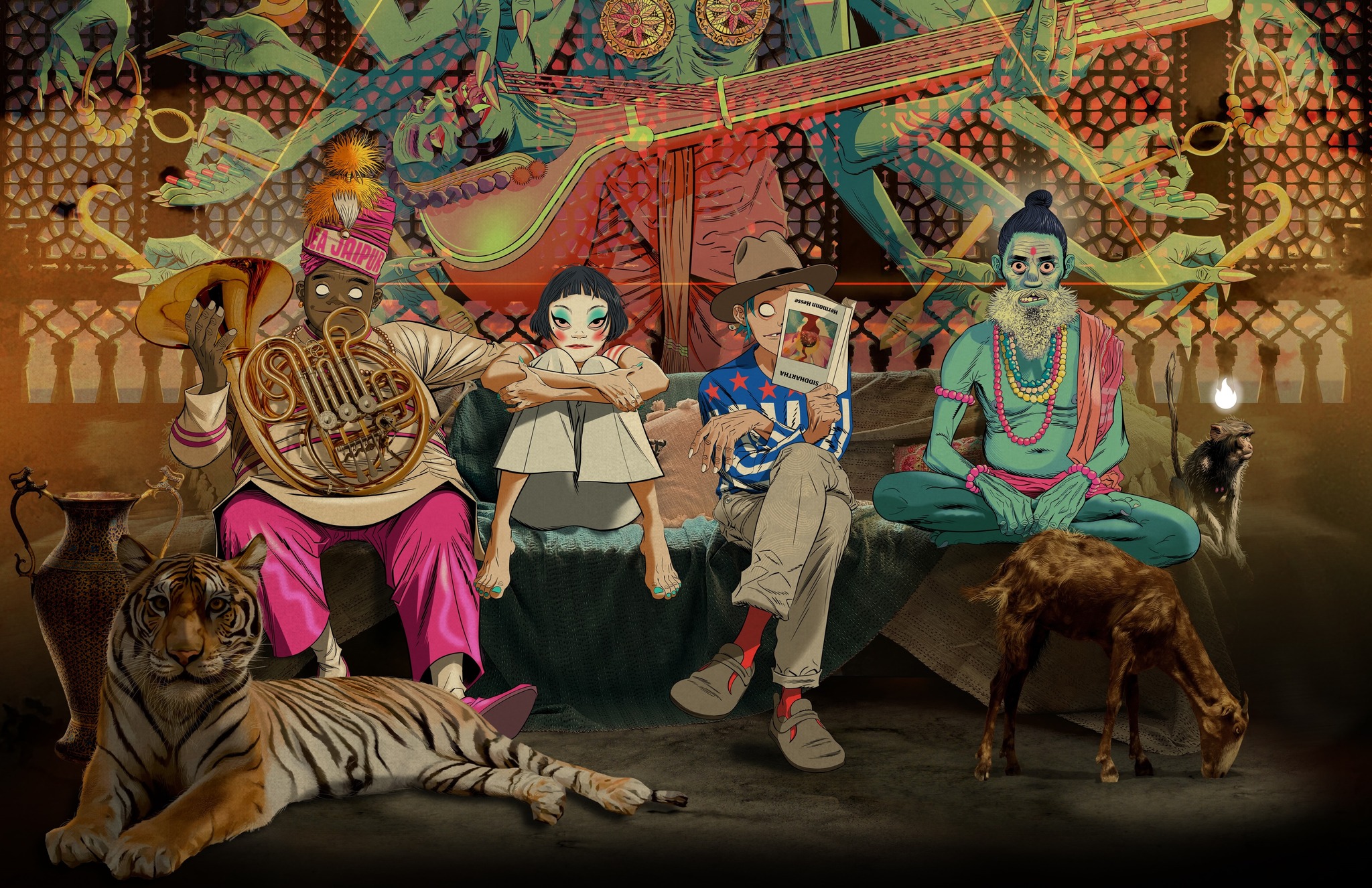 GORILLAZ LANÇA “THE HAPPY DICTATOR”, PARCERIA COM O DUO SPARKS, FAIXA QUE ANTECEDE O ÁLBUM “THE MOUNTAIN”