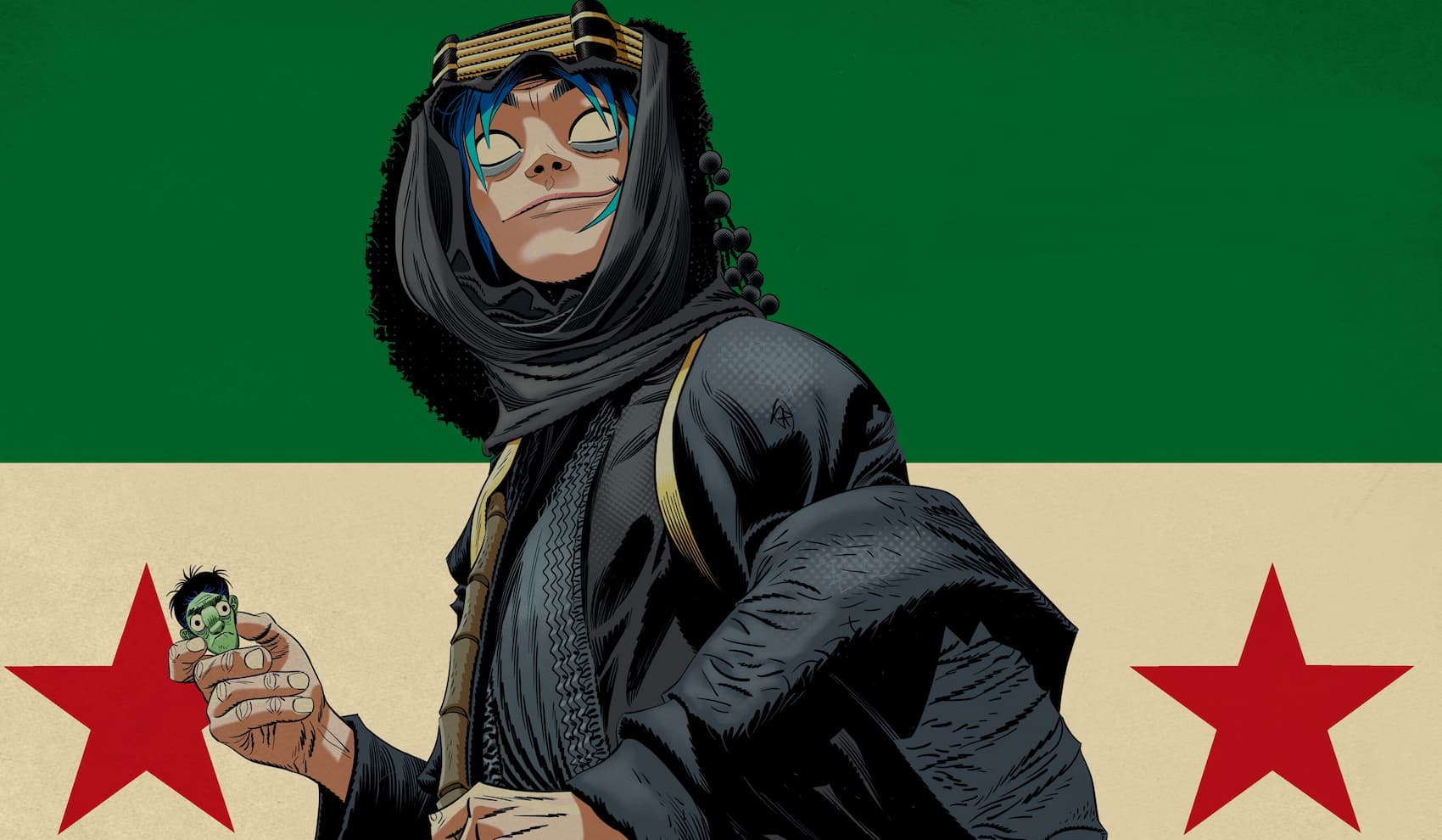 GORILLAZ APRESENTA “DAMASCUS”, SINGLE INÉDITO DE SEU NOVO ÁLBUM, COM PARTICIPAÇÕES DE OMAR SOULEYMAN E YASIIN BEY