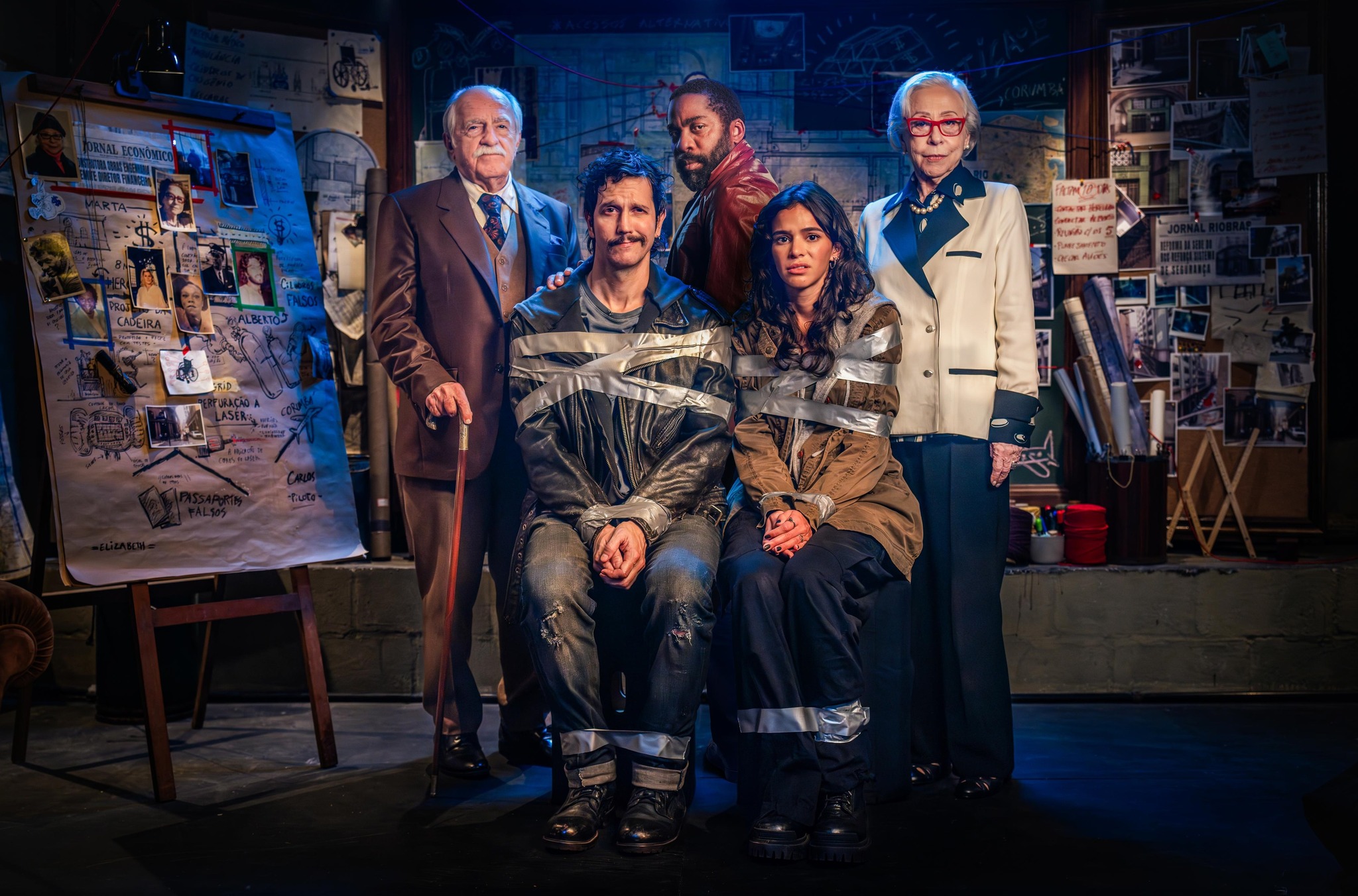 FERNANDA MONTENEGRO E ARY FONTOURA PLANEJAM UM OUSADO ASSALTO A BANCO NO FILME “VELHOS BANDIDOS”