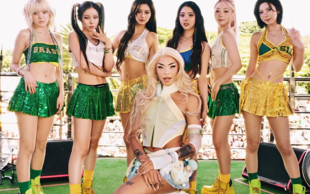 APÓS PERFORMANCE NO CARNAVAL PAULISTANO, NMIXX E PABLLO VITTAR CELEBRAM CONEXÃO GLOBAL COM O CLIPE DE “TIC TIC”