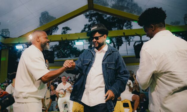 COMUNIDADE E FORÇA – EMICIDA DIVULGA O CLIPE OFICIAL DE “US MEMO PRETO ZICA” NO QUINTAL DOS PRETTOS EM SÃO PAULO