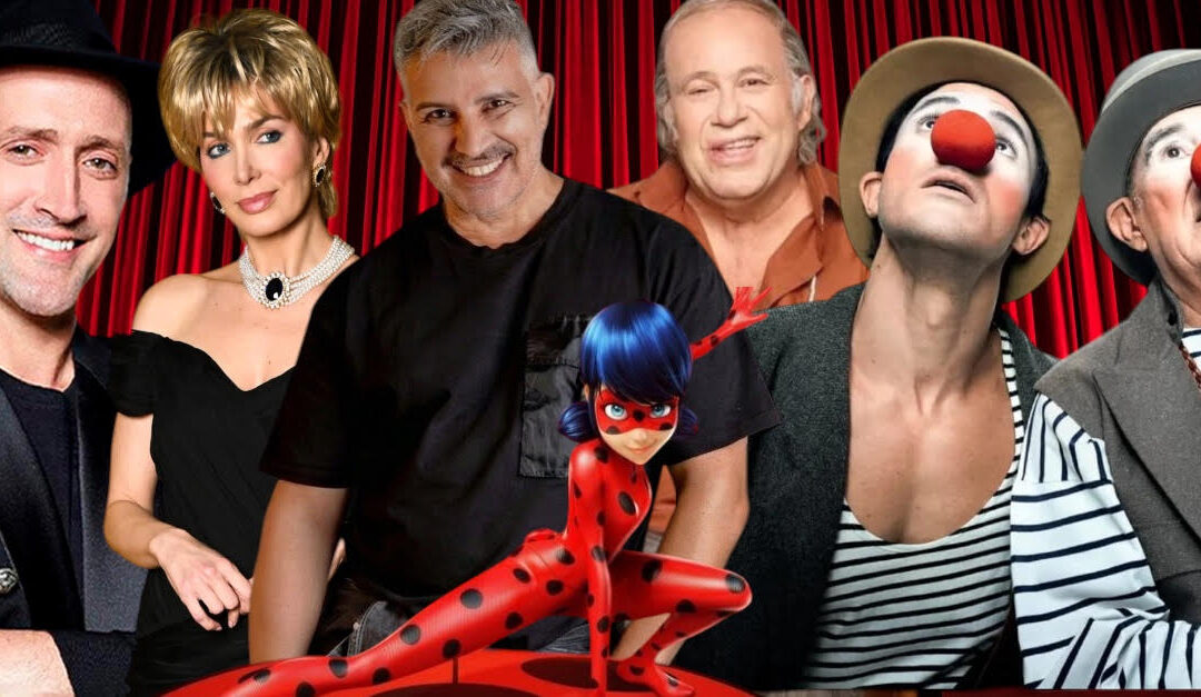 ANDERSON BUENO ASSINA VISAGISMO DE CINCO ESPETÁCULOS SIMULTÂNEOS ENTRE RIO DE JANEIRO E SÃO PAULO