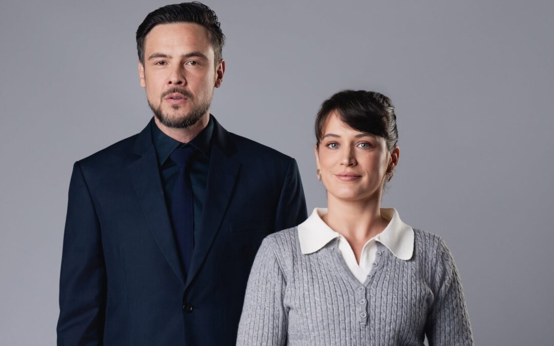 SÉRGIO GUIZÉ E BIANCA BIN ENFRENTAM DIÁLOGOS ÁGEIS E VERDADEIROS NA TRAMA “MEU DEUS”, NO TEATRO DAS ARTES, EM SÃO PAULO